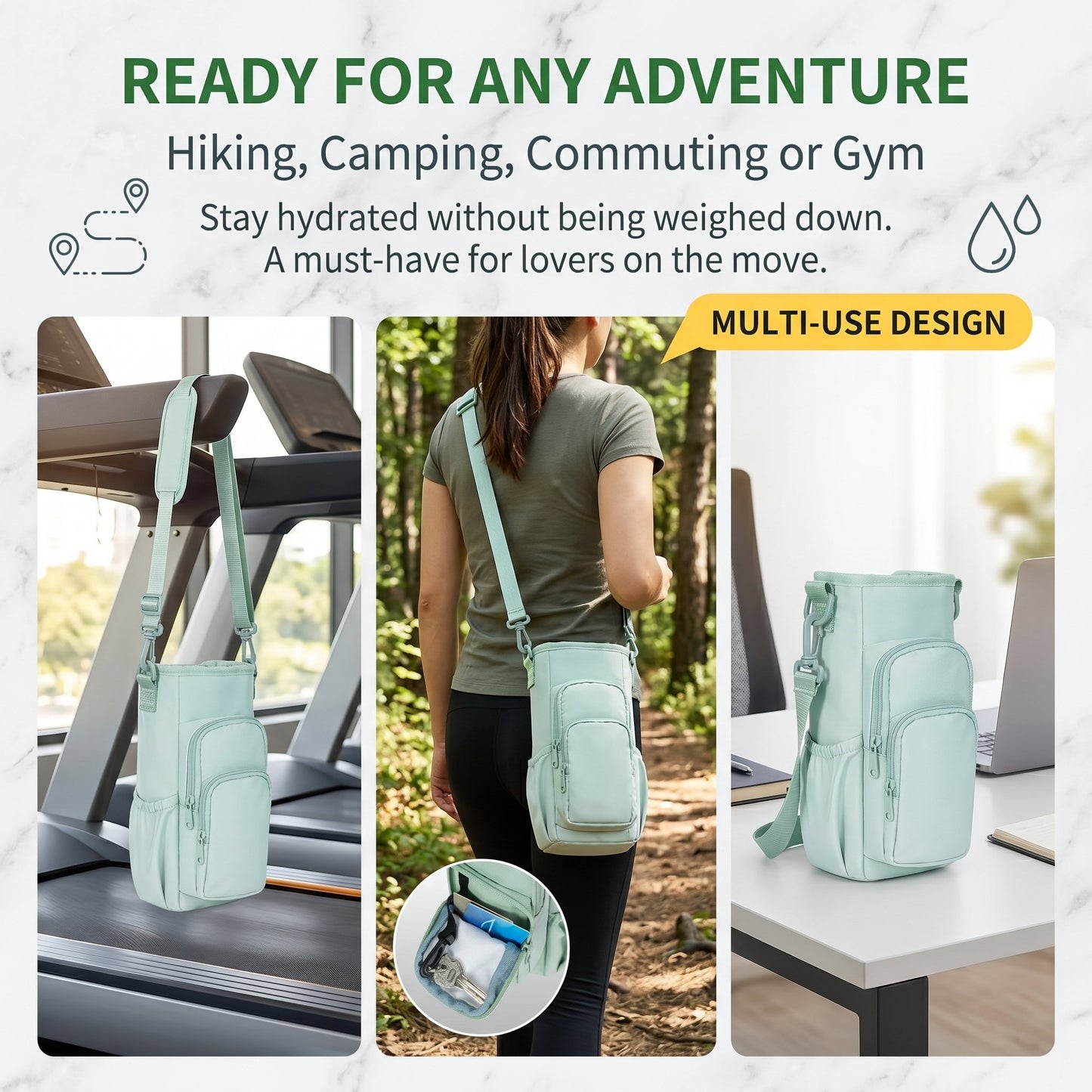 🎁Hot Sale Promotion 49% OFF🔥Sportsnew Water Bottle Carrier Bag™ for 40oz Tumbler