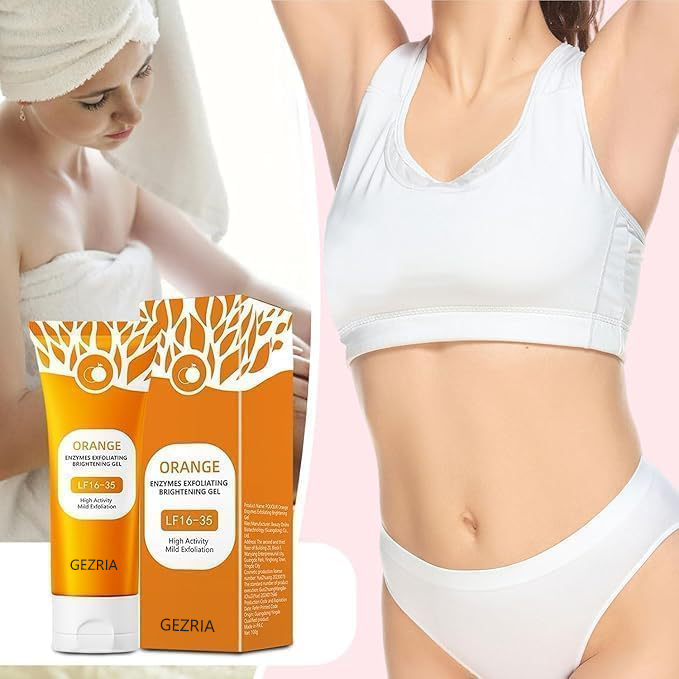 Buy 2 Get 2 FREE Today 🎁! Say Goodbye to Dull, Rough Skin! GEZRIA Orange Enzyme Exfoliating Gel 🍊