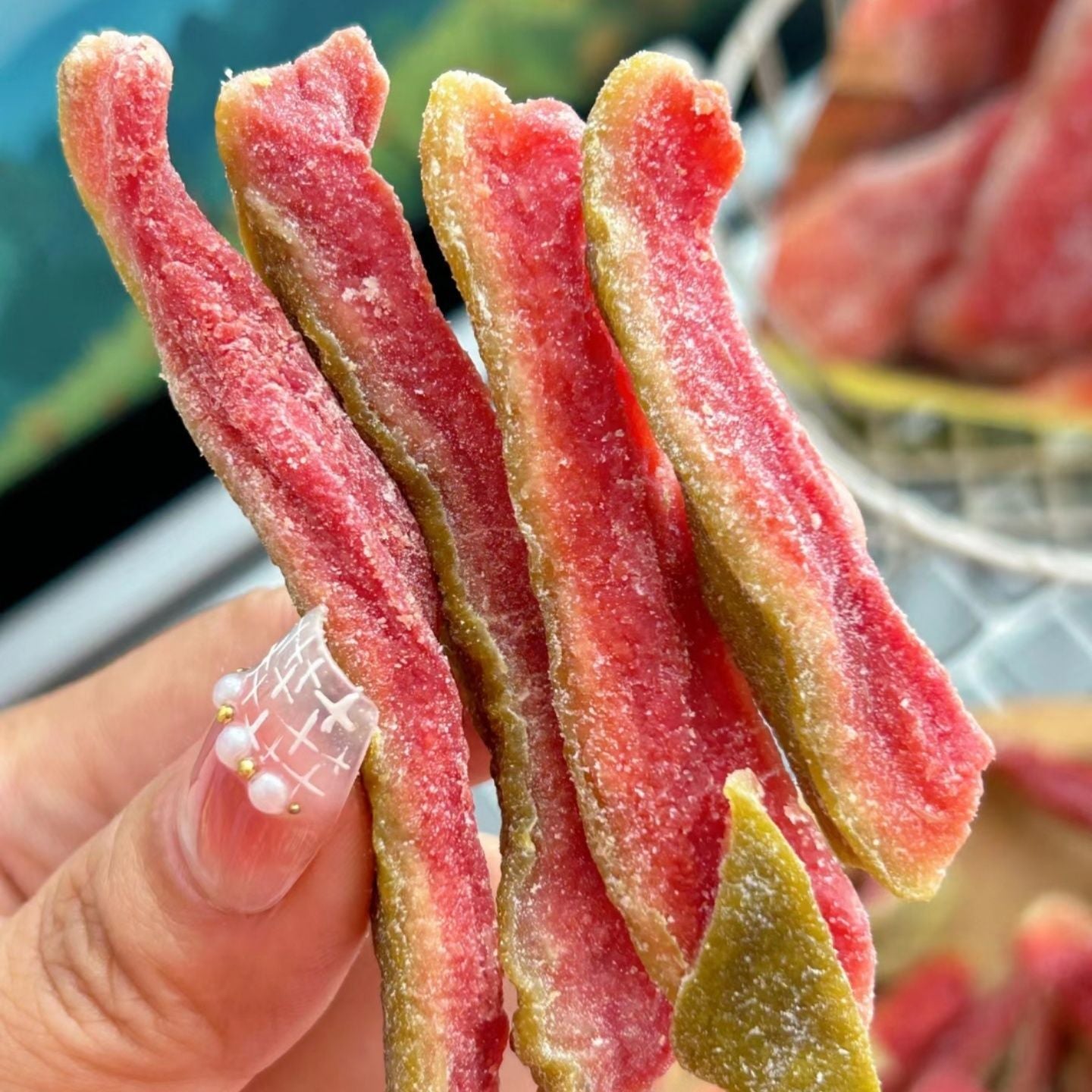 ✨Say goodbye to high-calorie guilt! 🥝Satisfy your cravings with our fiber-rich Red Guava slices-XA