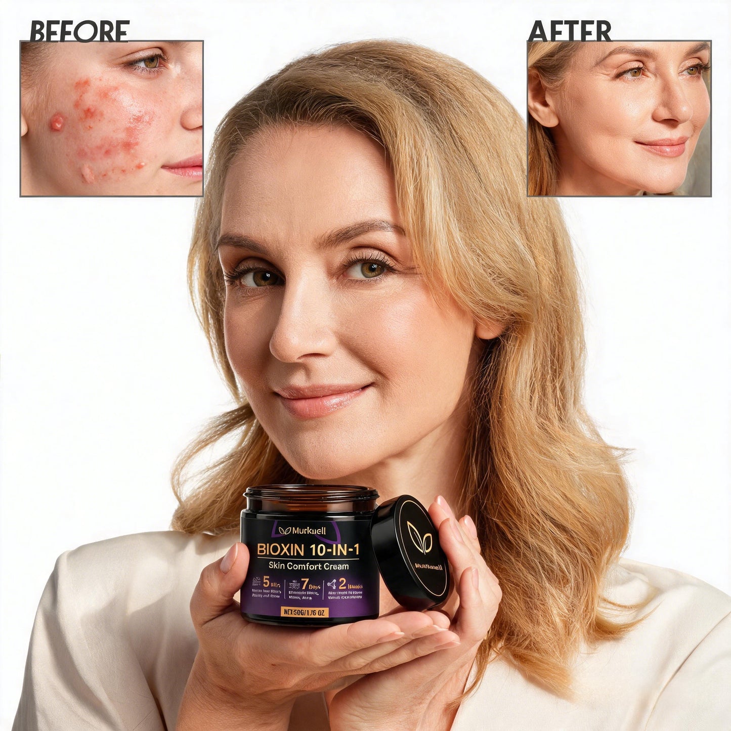 ✨Murkuell® bioxin 10-in-1 Skin Comfort Cream🍀