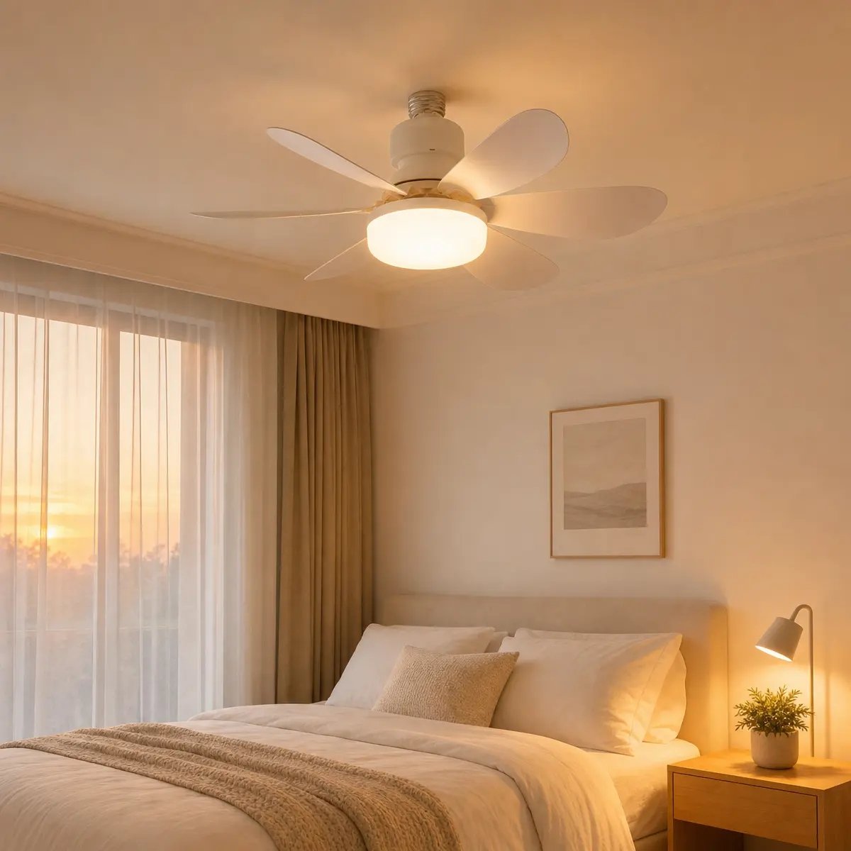 Ceiling Fan Light | 2-in-1 Cooling & Lighting