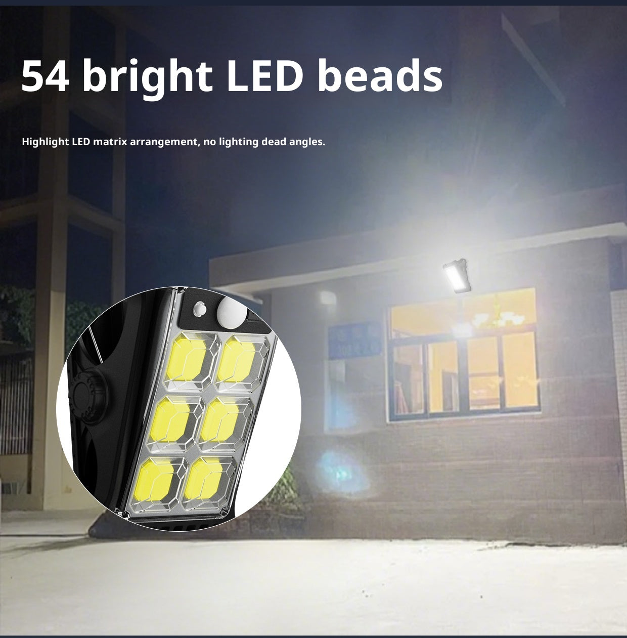 No-Drill Clip Light Solar Lighting Garden Waterproof Sensor Light Outdoor Long Battery Life Street Light LED Light