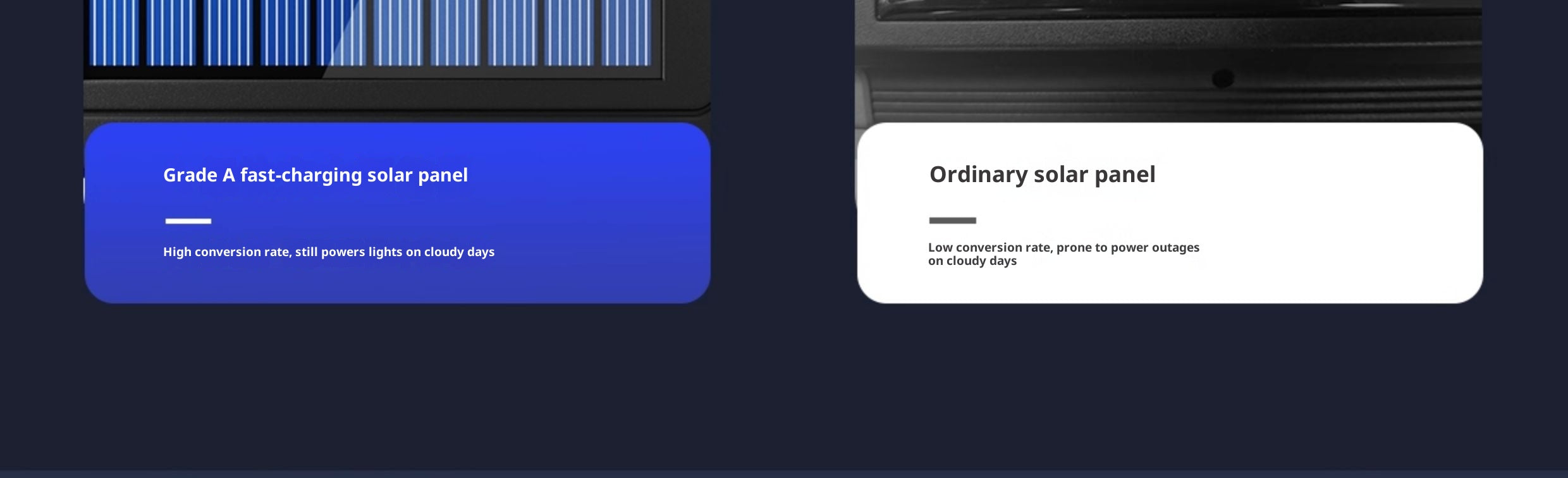 No-Drill Clip Light Solar Lighting Garden Waterproof Sensor Light Outdoor Long Battery Life Street Light LED Light