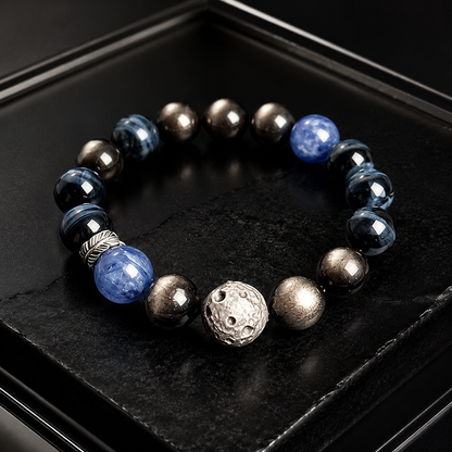 🔥 Meteorite Wealth Emperor Bracelet – Unlock Explosive Career Breakthroughs, Massive Opportunity Attraction & Unbreakable Financial Empire Building