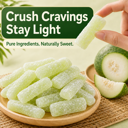 💪Say goodbye to high-calorie snacking—eat clean, stay lean! 🍨 Snow Jade Melon Bites