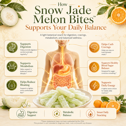 Snow Jade Melon Bites™ – The Heart & Blood Sugar Breakthrough You've Been Waiting For