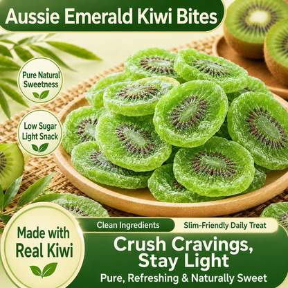 💪Say goodbye to high-calorie snacking—eat clean, stay lean! 🍨 Aussie Emerald Kiwi Bites