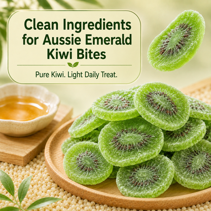 💪Say goodbye to high-calorie snacking—eat clean, stay lean! 🍨 Aussie Emerald Kiwi Bites