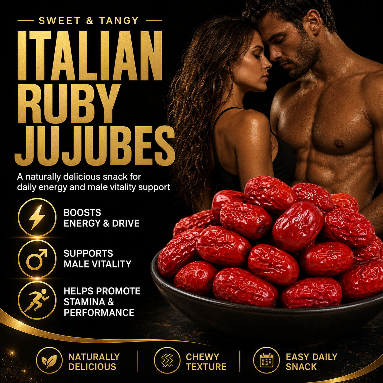 🔥More Energy More Stamina More Bedroom Drive Daily Wellness Support For Men