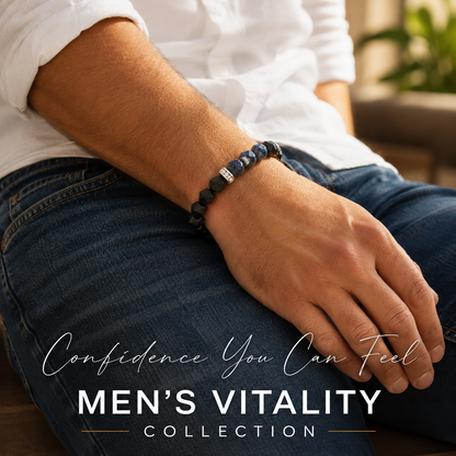 🔥Men’s Strength & Vitality Bracelet💪Upgrade Your Energy, Style, and Confidence🌕Midnight Atlas Sovereign Bracelet