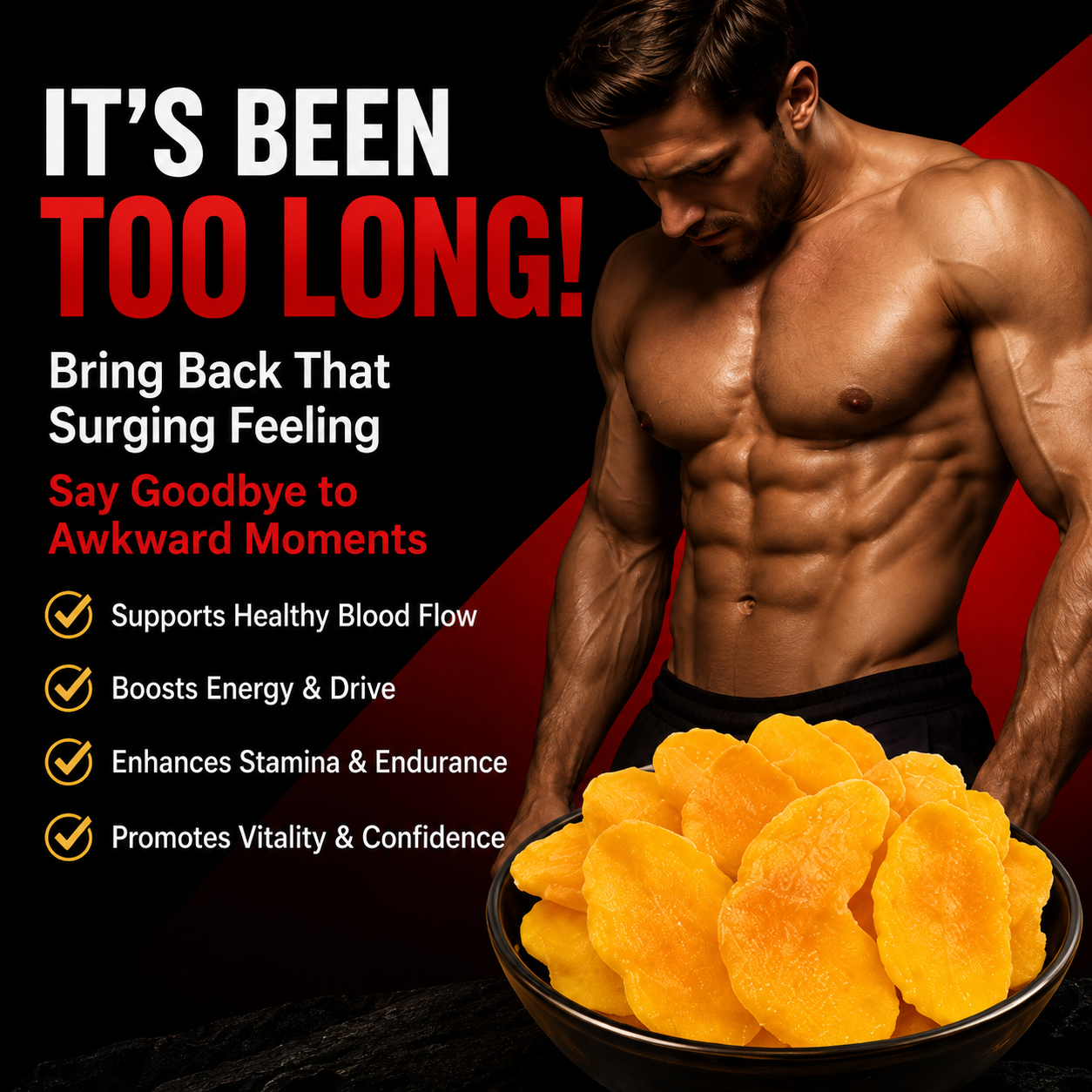 🔥👍Ultimate Testosterone Revival 🚗💯Antioxidant-Rich Rosa Roxburghii Slices for Better Bedroom Performance | Support Energy, Stamina & Bedroom Confidence Naturally