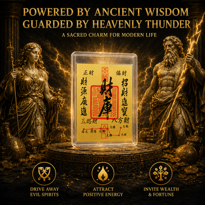 💰 All-Purpose Thunder Talisman – Dispel Evil & Protect Everything💸