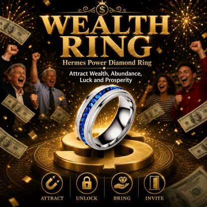 💰 Fortune Flow Money Ring – Attract Wealth & Abundance💸