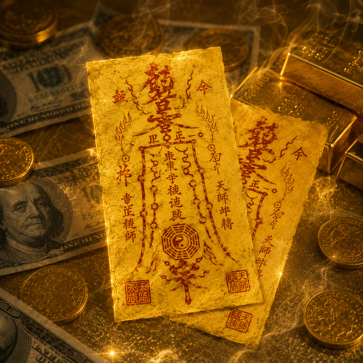 💰 All-Purpose Thunder Talisman – Dispel Evil & Protect Everything💸