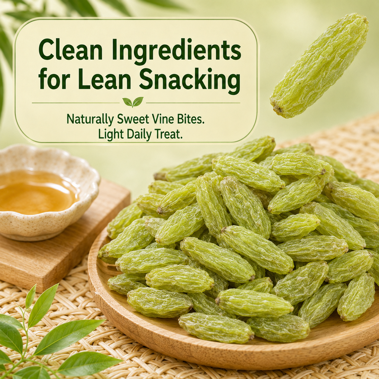 💪Say goodbye to high-calorie snacking—eat clean, stay lean! 🍨 Emerald Lean Vine Bites