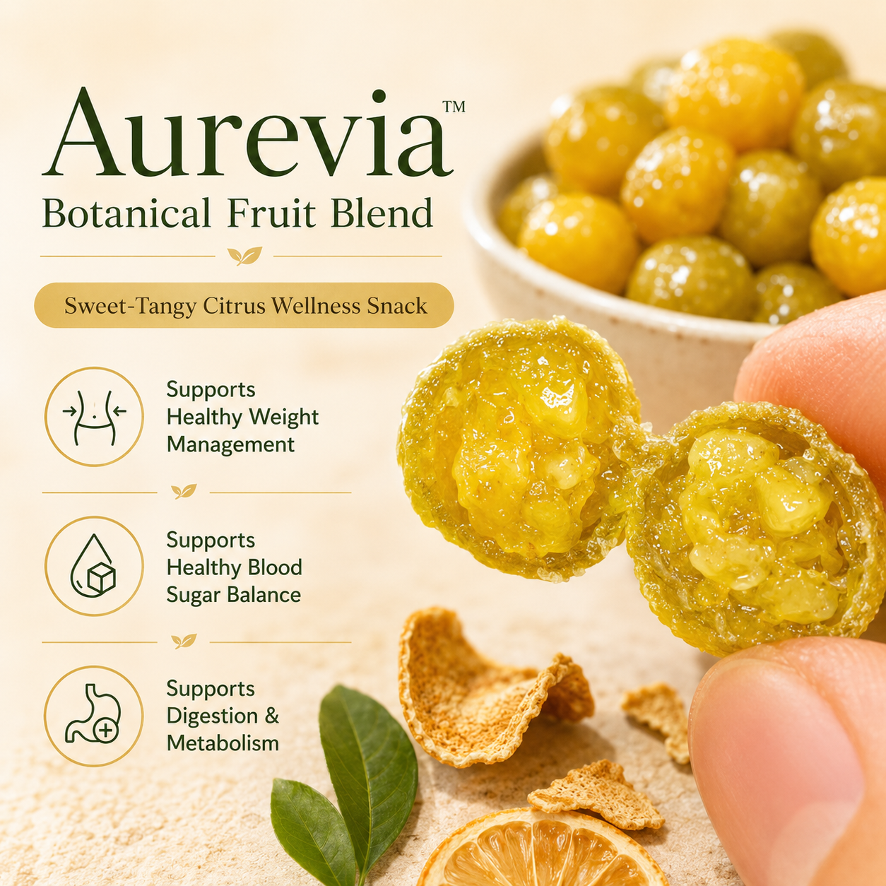 🍊 Aurevia™ Botanical Fruit Blend — Support Healthy Weight & Blood Sugar Balance Naturally ⚖️🩸