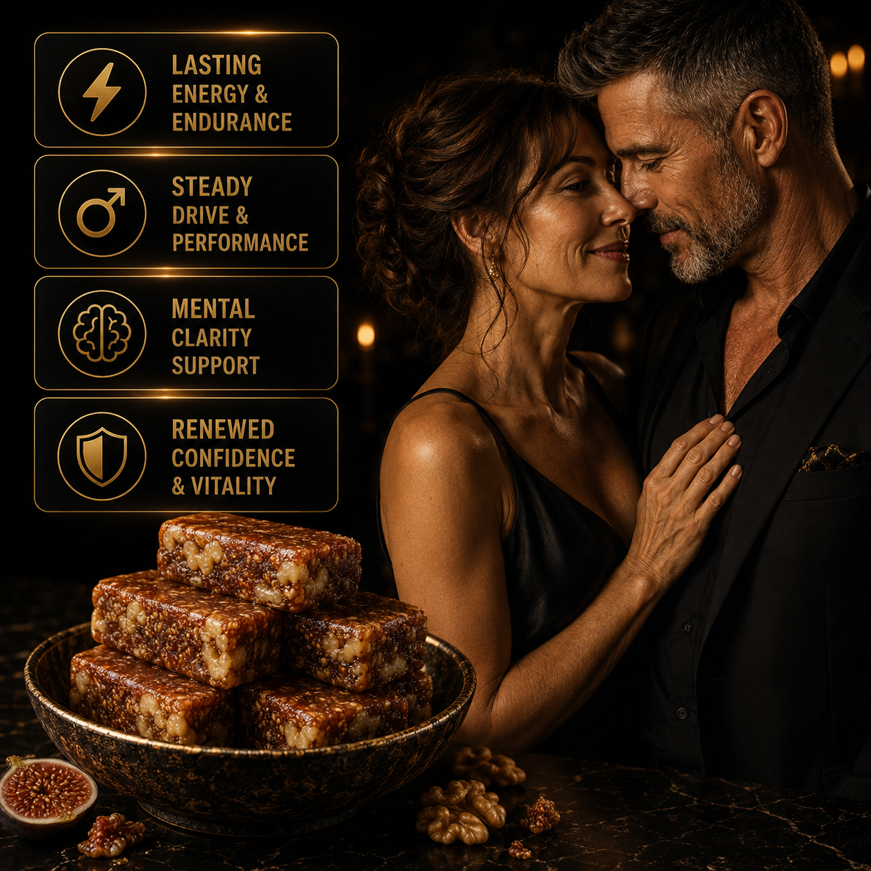 ⚡ Aurevia™ Premium Fig & Walnut Bites — Natural Energy Bites for Stamina & Focus