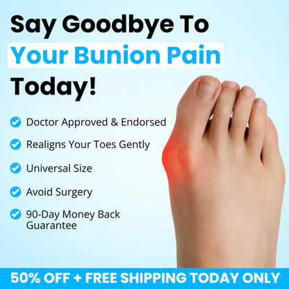 🔥💥 Flash Sale: 50% off first 50 orders!  AlignToe Pro – Bunion Pain Relief No Surgery Required | Walk, Run & Stand in Comfort