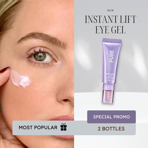 SPECIAL LAUNCH PRICE | GOPURE™ Instant Lift Eye Gel | For Puffiness & Bags, Wrinkles, Fine Lines and Dark Circles