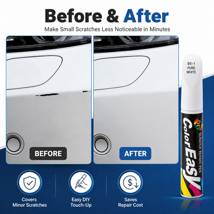 🔥Buy 2 get 1 Free 🚨Small Scratches Can Ruin Your Car’s Clean Look🚨 - ScratchFix Car Touch-Up Paint Pen 🏆