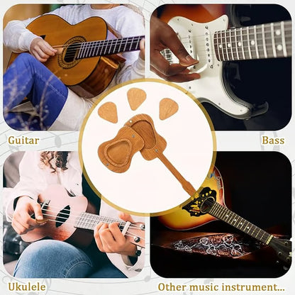 🎸100% Handmade Mini Cute Edition Wooden Guitar Plectrum Case(𝐉𝐚𝐤𝐞 𝐖𝐢𝐥𝐬𝐨𝐧 𝐇𝐚𝐧𝐝𝐦𝐚𝐝𝐞®) - BUY 2 FREE SHIPPING