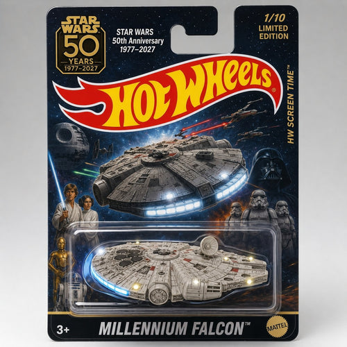 Hot Wheels Star Wars 50th Anniversary Commemorative Model
