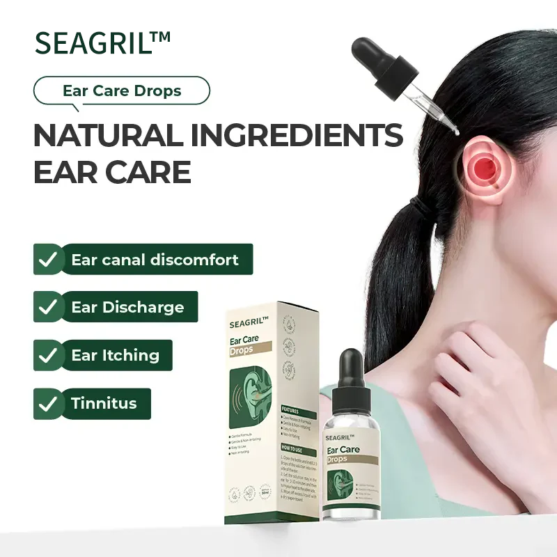 SEAGRIL™ Ear Care Drops – Plant-Based Formula | FDA-Registered