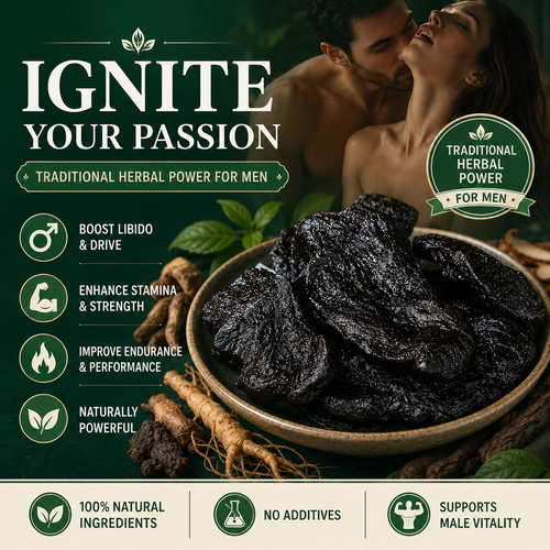 AUSTRALIANPOLYGONATUM Root for Men's DailyWellness, Traditional Nine-Steamed Herbal Food