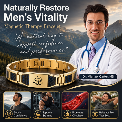 🔥Men’s Strength & Vitality Bracelet💯💌Upgrade Your Energy, Style, and Confidence