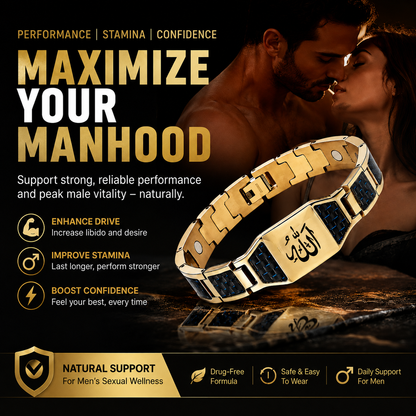 🔥Men’s Strength & Vitality Bracelet💯💌Upgrade Your Energy, Style, and Confidence