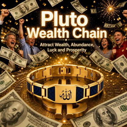 💰✨ Pluto Wealth Chain – Attract Wealth, Elevate Your Fortune & Turn Your Wishes Into Reality 🍀💸
