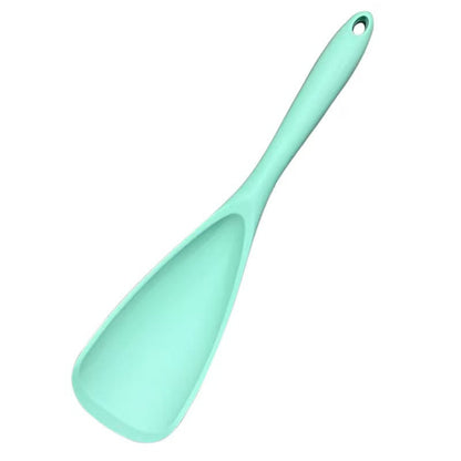 Multifunction Cooking Spoon Spatula for Non Stick Cookware BPA Free One Piece Design - GREEN
