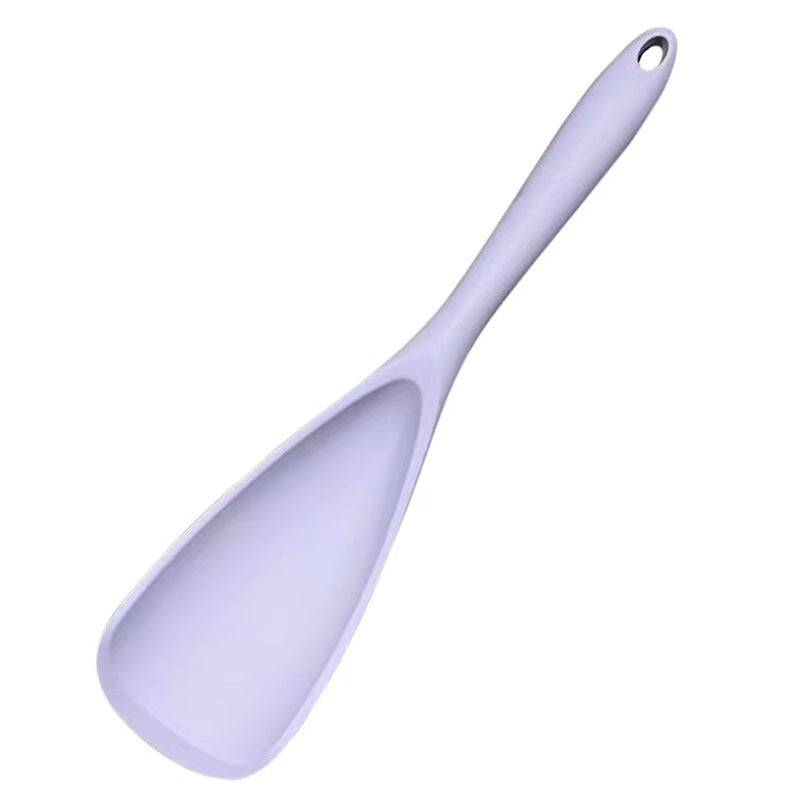 Multifunction Cooking Spoon Spatula for Non Stick Cookware BPA Free One Piece Design - PURPLE
