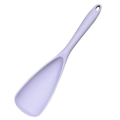 Multifunction Cooking Spoon Spatula for Non Stick Cookware BPA Free One Piece Design - PURPLE