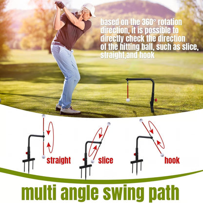 Real Impact Golf Swing Trainer - Practice Smarter, Swing Better