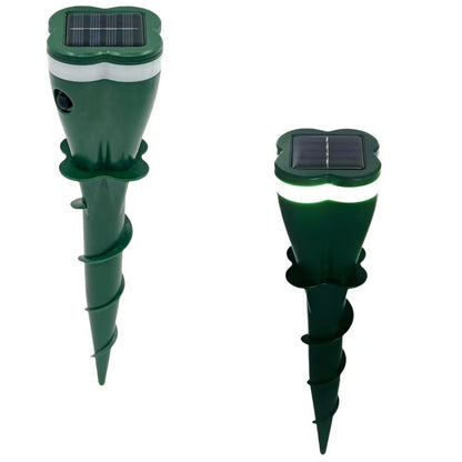 Solar Ultrasonic Outdoor Animal Repellent