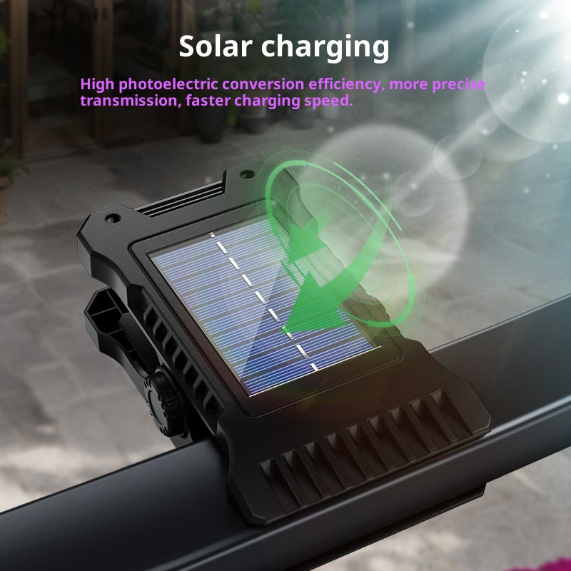 No-Drill Clip Light Solar Lighting Garden Waterproof Sensor Light Outdoor Long Battery Life Street Light LED Light