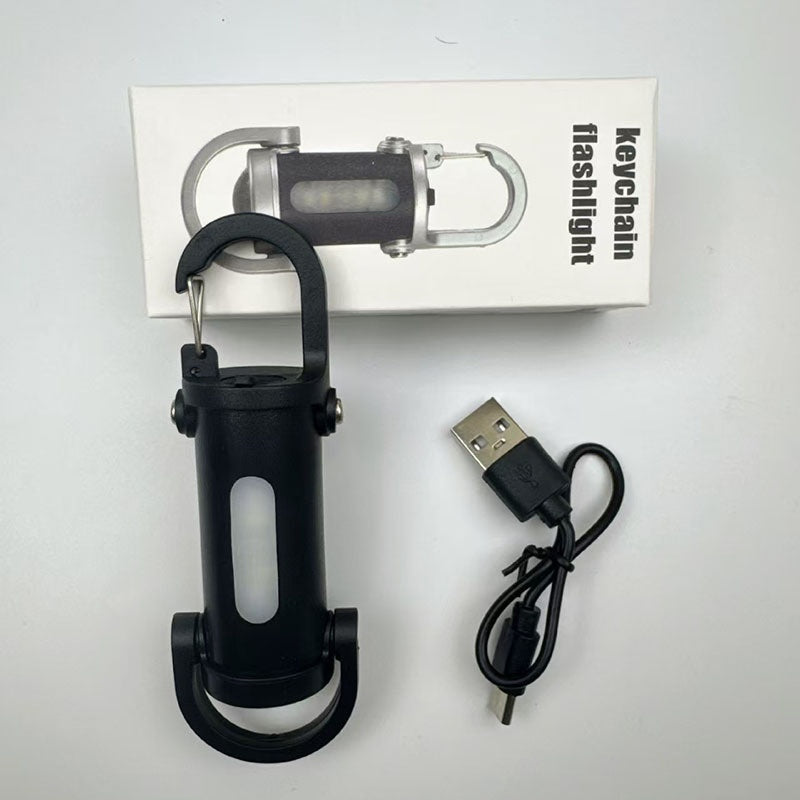Multifunctional Mini Keychain Light Outdoor Portable Hook Lighting Pocket Light Cross-Border Portable Floodlight Flashlight