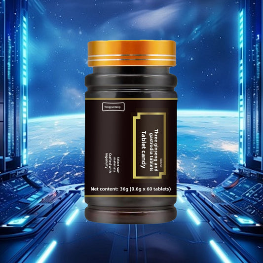 Tongyuntang Three Ginseng Tianma Tablets Candy Authentic