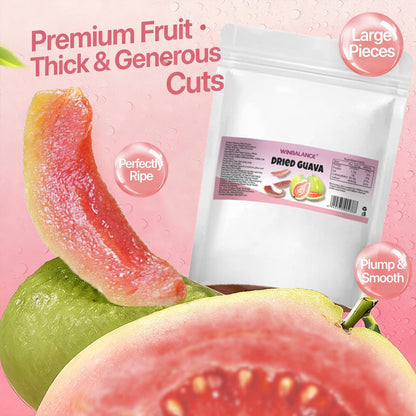 ✨Say goodbye to high-calorie guilt! 🥝Satisfy your cravings with our fiber-rich Red Guava slices-XA